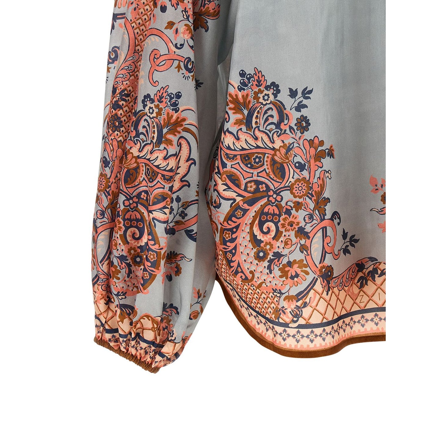 Zimmermann Multicolor Silk Blouse