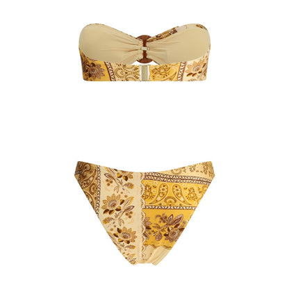 Zimmermann Yellow Lycra Bikini1728,2,67465543840,Bikinis - Swimwear - Clothing,Clothing,New with tags,Swimwear - Clothing,Women,Yellow,Zimmermann