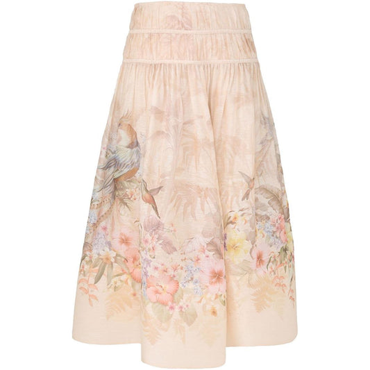 Zimmermann Zimmermann Skirts Ivory LDin,Spring - Summer 2025,Trending,Women,Women > Clothing,Women > Clothing > Skirts,Yes Eu 3976SS251IVOTPCL-P25