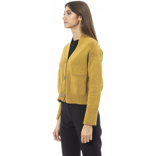 Alpha Studio Sweaters Sweaters Alpha Studio Dark Khaki