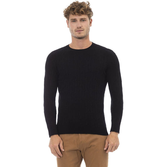 Alpha Studio Sweaters Sweaters Alpha Studio Dark Slate Gray