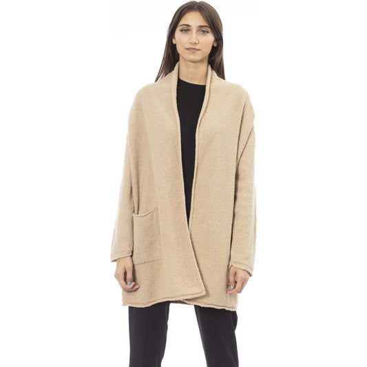 Alpha Studio Sweaters Sweaters Alpha Studio Tan