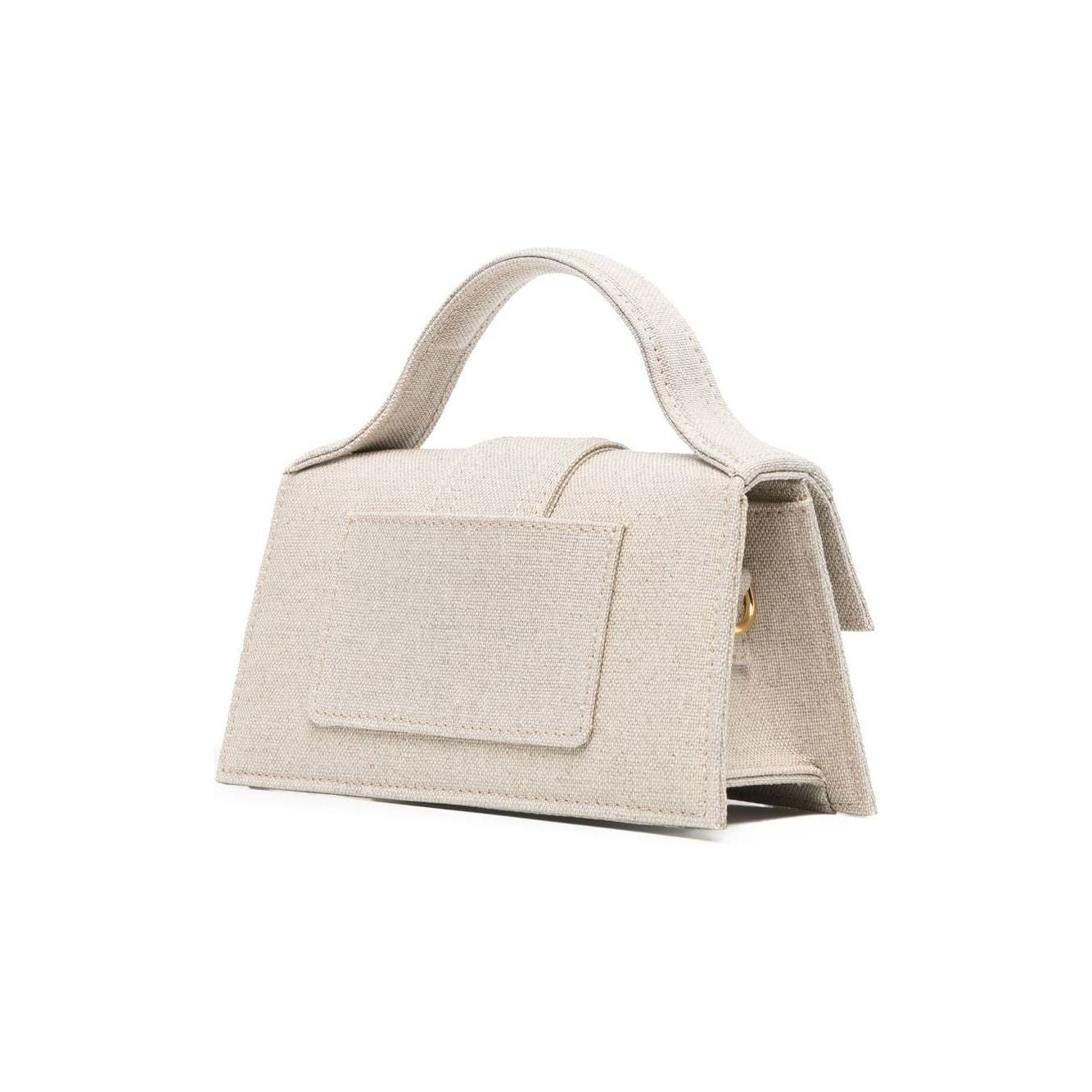Front view with bag zipped and handles upright.