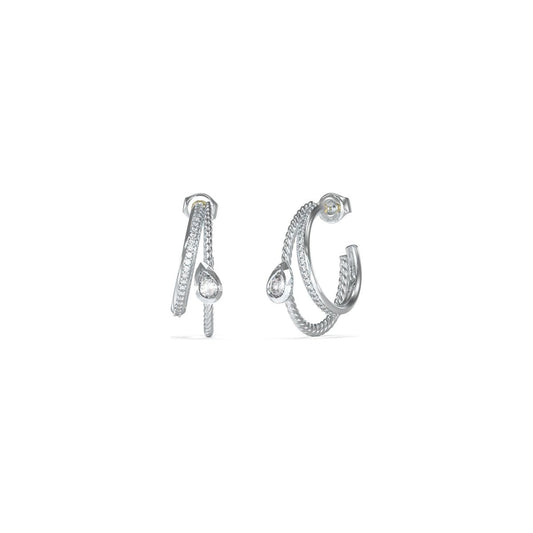 GUESS JEWELS JEWELRY Mod. JUBE05244JWRHT-U DESIGNER FASHION JEWELLERY GUESS JEWELS Gray