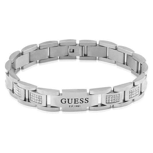 GUESS JEWELS JEWELRY Mod. JUMB01342JWSTT-U DESIGNER FASHION JEWELLERY GUESS JEWELS Gray