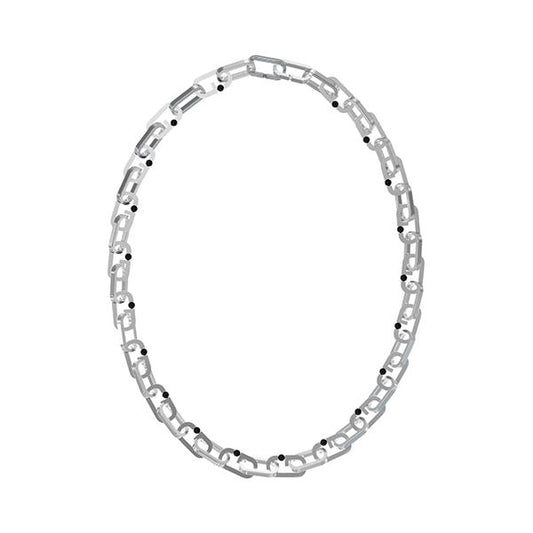 GUESS JEWELS JEWELRY Mod. JUMN02124JWSTT-U DESIGNER FASHION JEWELLERY GUESS JEWELS Gray
