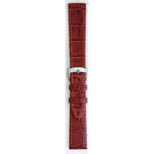 MORELLATO A01X2524656041CR18 watch strap, Italian leather, brown color, high-quality accessory.
