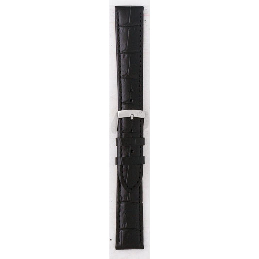 MORELLATO A01X2704656019CR22 black leather watch strap made in Italy