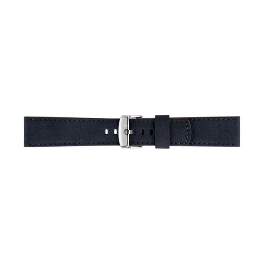Alt Tag: MORELLATO leather watch strap mod. A01X5480D35061CR20 in black, crafted in Italy. Premium quality accessory.