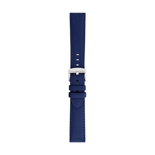 Blue Morellato leather watch strap A01X5761D82062CR24, made in Italy, elegant design