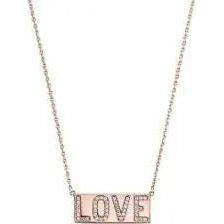 MICHAEL KORS JEWELS Mod. PLAQUE Necklace MICHAEL KORS JEWELS White Smoke