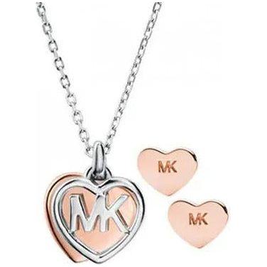 MICHEAL KORS JEWELS Mod. BOXED GIFTING Special Pack + Earring Necklace MICHAEL KORS JEWELS Light Gray