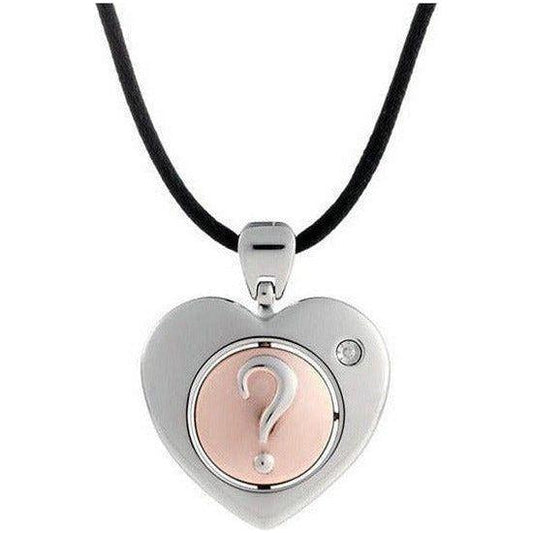 MORELLATO GIOIELLI BRIGHTLIGHT Collection Mod. HEART IP Rose Gold DESIGNER FASHION JEWELLERY MORELLATO GIOIELLI Gray