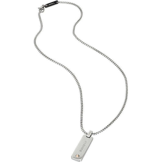 BREIL JEWELS Mod. ZODIAC Necklace BREIL GIOIELLI Light Gray