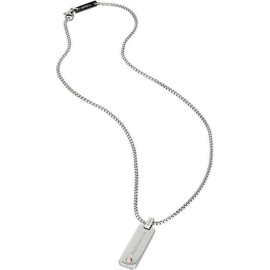 BREIL JEWELS Mod. ZODIAC Necklace BREIL GIOIELLI Light Gray