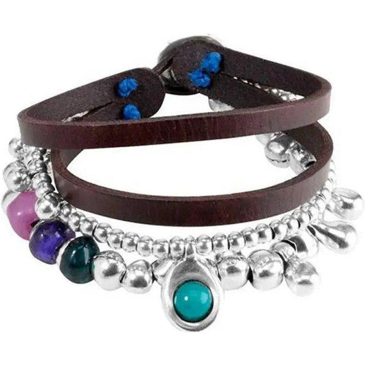 BRACCIALI UNO DE 50 MOD. UD_PUL0845MARMTL0M DESIGNER FASHION JEWELLERY UNOde50 Dark Slate Gray
