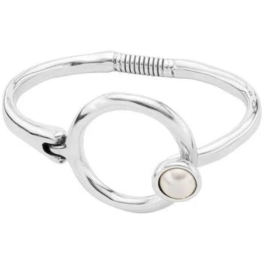 BRACCIALI UNO DE 50 MOD. UD_PUL1865BPLMTL0M DESIGNER FASHION JEWELLERY UNOde50 Light Gray
