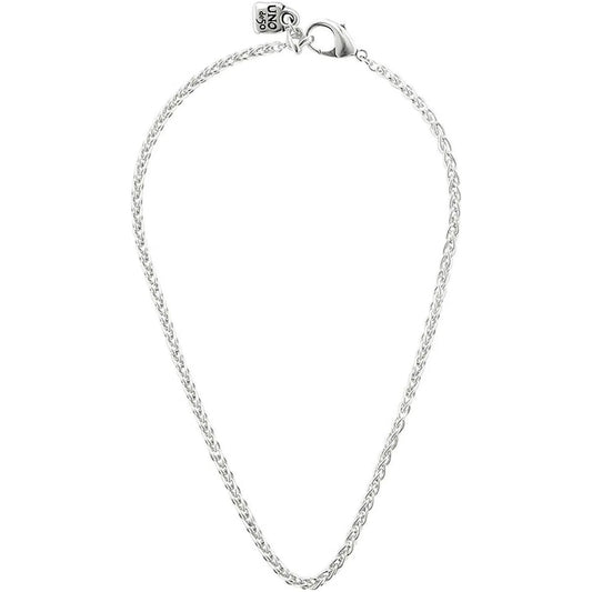 COLLANE UNO DE 50 MOD. UD_COL1426MTL0000U DESIGNER FASHION JEWELLERY UNOde50 Light Gray