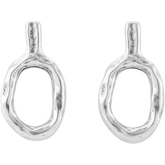 ORECCHINI UNO DE 50 MOD. UD_PEN0612MTL0000U DESIGNER FASHION JEWELLERY UNOde50 Light Gray